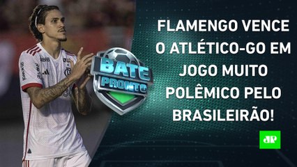 Tải video: VITÓRIA do Flamengo tem ARBITRAGEM MUITO POLÊMICA; Palmeiras GANHA; Corinthians EMPATA | BATE-PRONTO