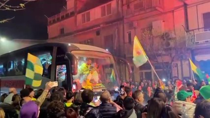 Video, Enna promosso in Serie D: delirio per le strade