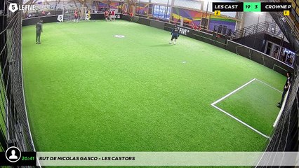 But de Nicolas GASCO - LES CASTORS