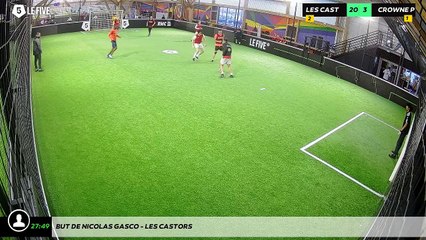 But de Nicolas GASCO - LES CASTORS