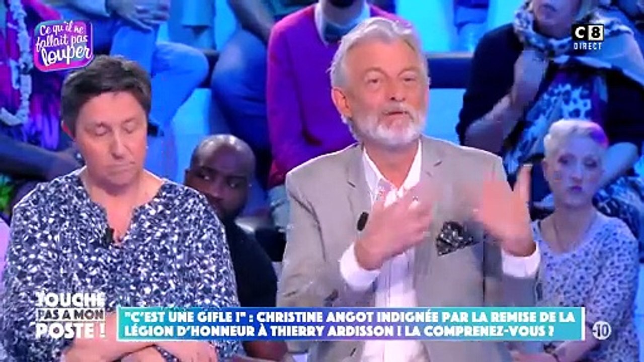 Gilles Verdez évoque la remise de la Légion d'honneur à Thierry Ardisson dans "Touche pas à mon poste"