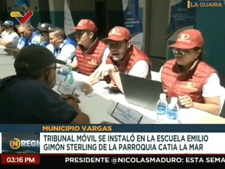 La Guaira | Tribunal Móvil favorece con atención de trámites legales a los habitantes del mcpio. Vargas