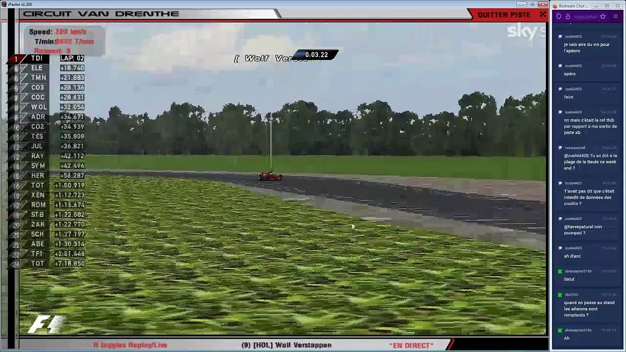 CashFactor S2 - A1GP - GP des Pays-Bas 12/13 - qualifs & courses - rFactor IA league