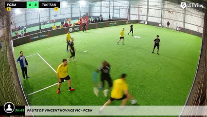 Faute de VINCENT KOVACEVIC - FC3M