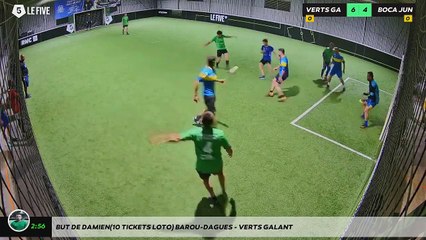 But de Damien(10 tickets LOTO) Barou-dagues - VERTS GALANT