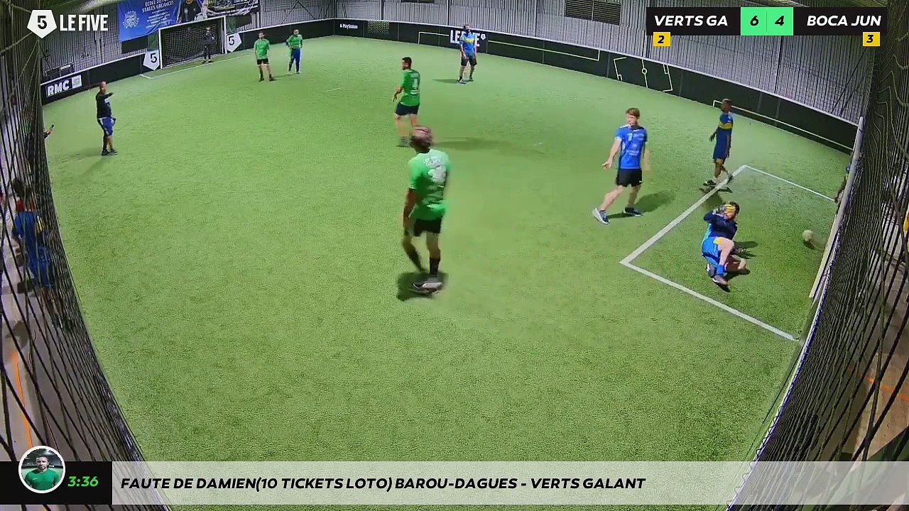 Faute de Damien(10 tickets LOTO) Barou-dagues - VERTS GALANT