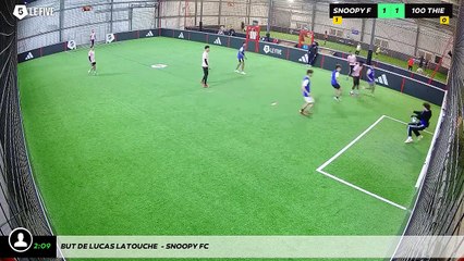But de Lucas Latouche  - Snoopy FC