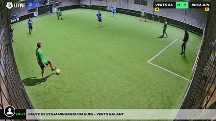 Faute de Benjamin Barou Dagues - VERTS GALANT