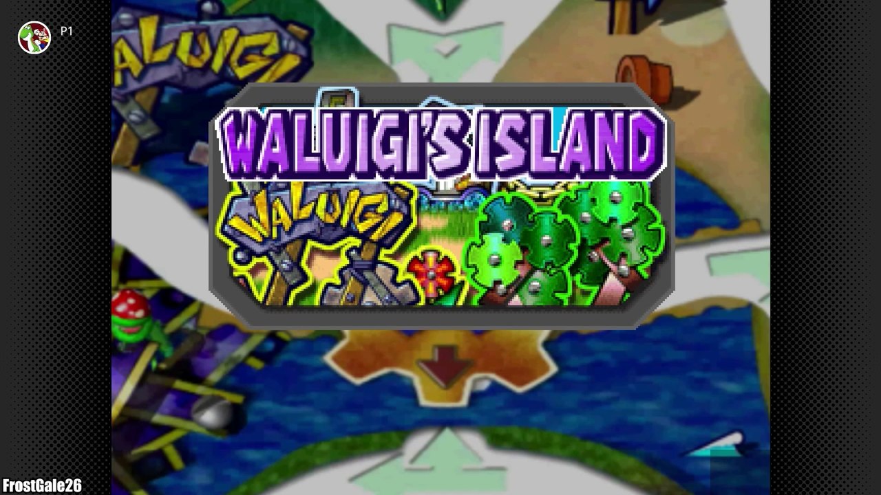 Mario Party 3 - Waluigi's Island part 1