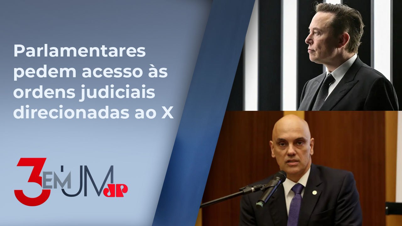 Musk x STF: Pedido do Congresso americano é enviado a Moraes
