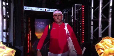 1ª parte 'El Slam de Netflix' 2024 ❤ Rafael Nadal vs. Carlos Alcaraz. #ElSlamdeNetflix