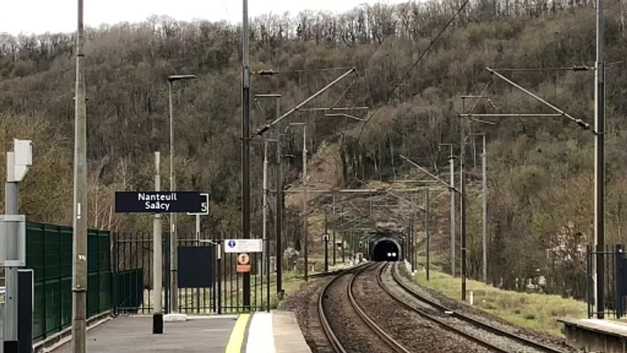 TER Grand Est SNCF - Passage d’un Coradia Liner Carmillon à Nanteuil - Saâcy (77)