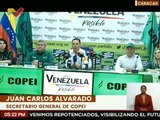 Partido COPEI exige el levantamiento de las sanciones contra Venezuela