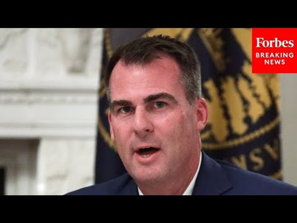 'We're A Law And Order State': Oklahoma Gov. Kevin Stitt Defends Criminal Justice Policies