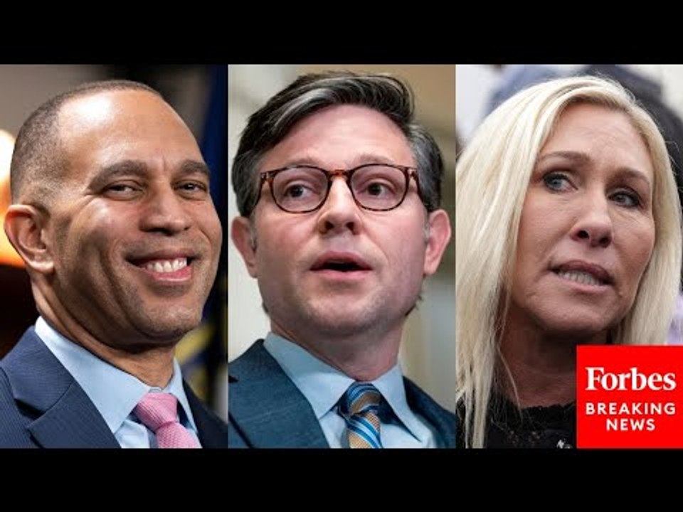 Hakeem Jeffries Asked If Democrats Would Vote To Save House Speaker Mike Johnson From Greene Motion