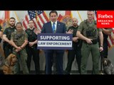 BREAKING NEWS: DeSantis Signs New Hardline Law Protecting Police Officers From Harassment