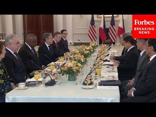 Blinken, Austin, Sullivan Meet With Top Philippines Officials At The State Department