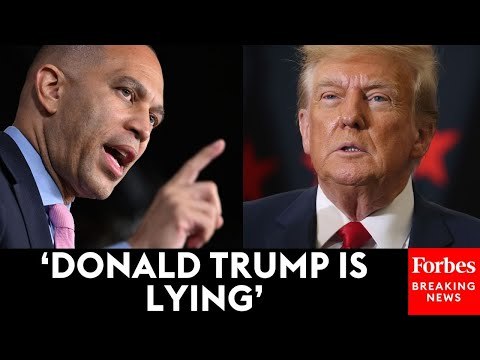Hakeem Jeffries Torches Donald Trump Over Abortion After Arizona Supreme Court Reinstates Ban