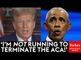 BREAKING NEWS: Trump Says He Doesn't Want To Terminate Obamacare But Wants To 'Make It Much Better'