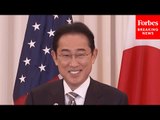 Prime Minister Fumio Kishida Calls For 'The Further Deepening Of The Japan-US Relationship'