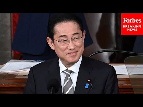 JUST IN: PM Fumio Kishida Addresses Joint Meeting Of Congress, Pledges Japan's 'Firm Alliance'