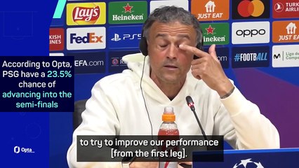 Enrique 'fully convinced' PSG can turn Barca tie around