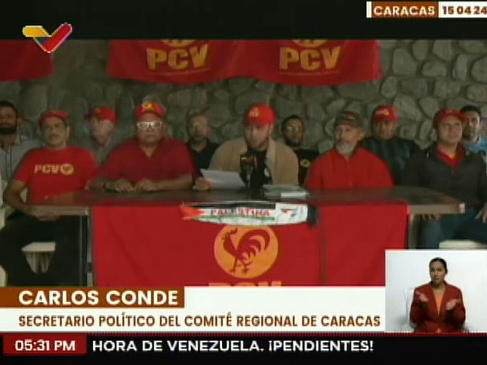 Partido PCV ratifica su apoyo al Pdte. Nicolás Maduro en la lucha anticorrupción