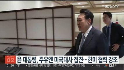 Tải video: 윤대통령, 주유엔 미국대사 접견…한미 협력 강조