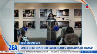 Israel tiene que destruir las capacidades militares de Hamás: embajadora Kranz Neiger