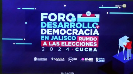 La UdeG inaugura el foro “Desarrollo y democracia en Jalisco Rumbo a las Elecciones