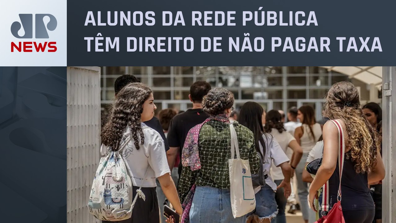 Estudantes têm até dia 26 de abril para pedir isenção da taxa do Enem