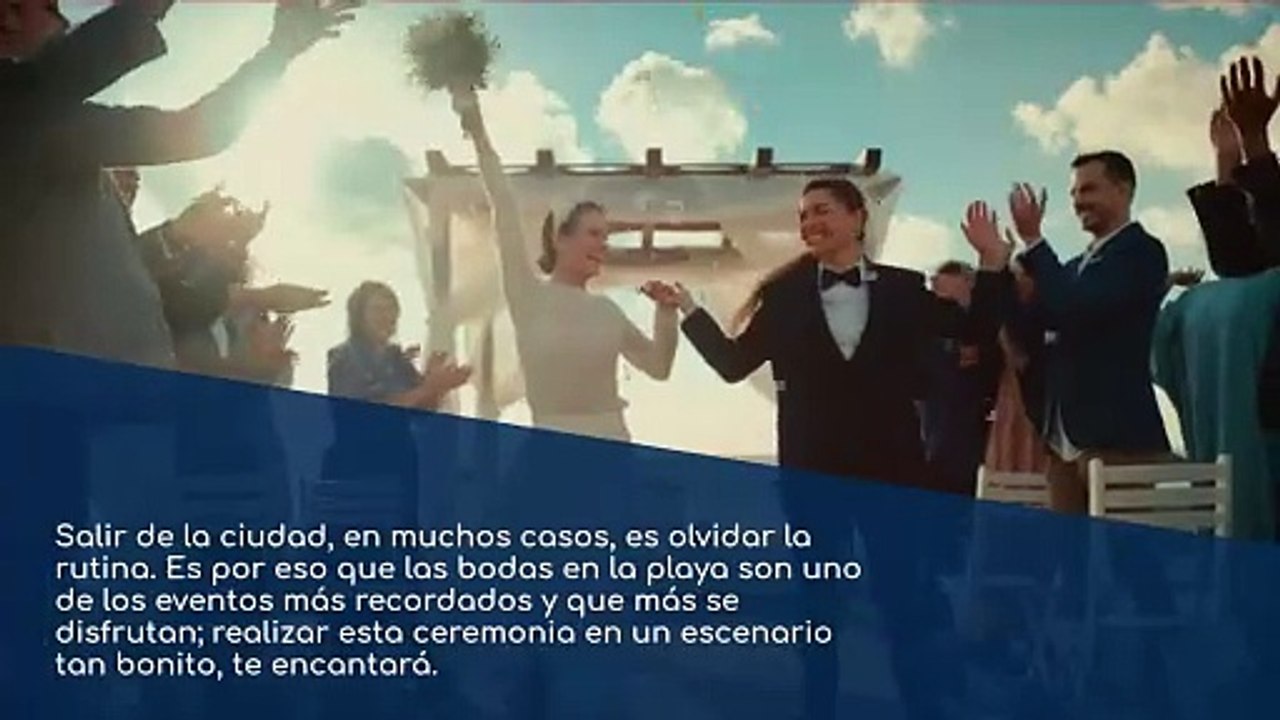 Bodas en la playa para un evento inolvidable