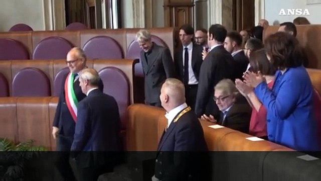 Baglioni: Dedico la Lupa Capitolina ai miei genitori