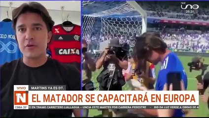 Marcelo Martins se capacitará en Europa.