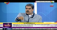 Presidente Nicolás Maduro insiste en el diálogo como mecanismo para la paz en Venezuela