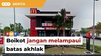 Jangan melampaui batas akhlak, pesan mufti berkait boikot