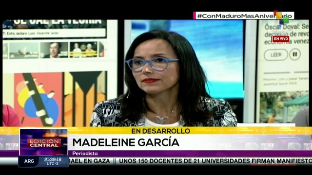 Pdte. Maduro rechaza campaña mediática contra Venezuela