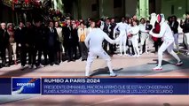 DEPORTES TELESUR 15-04-2024 Se llevan a cabo los ensayos finales para los Juegos Olímpicos París 2024