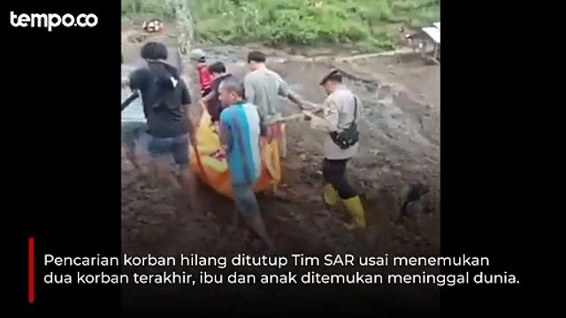 Total Korban Tewas Akibat Longsor di Tana Toraja 20 Orang, 2 Luka-luka