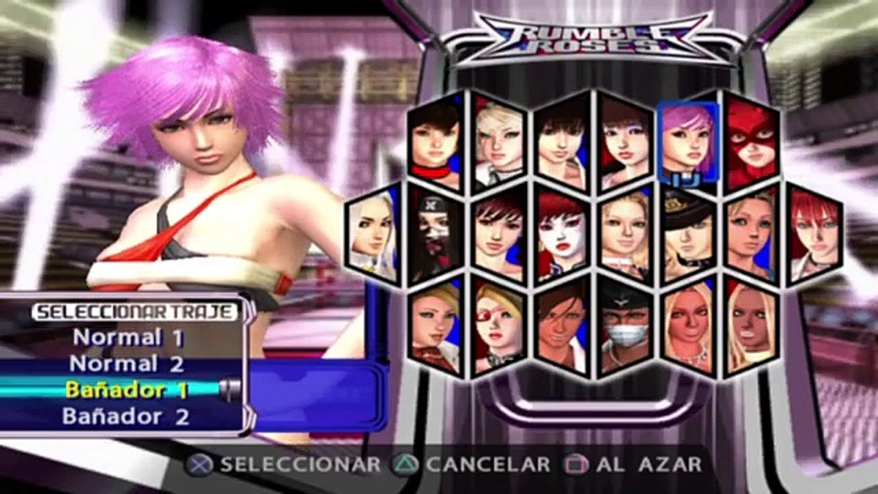 Rumble Roses PS2 Español #6 RDJ ANDA #waifu #waifus #retrogame #wrestlinggaming #wrestlinggameplay