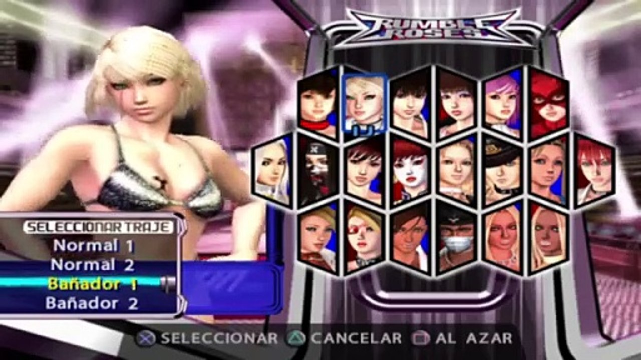 Rumble Roses PS2 Español #9 RDJ ANDA #waifu #waifus #retrogame #wrestlinggaming #wrestlinggameplay
