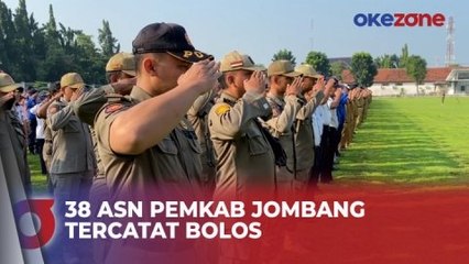 Hari Pertama Kerja Usai Libur Lebaran, 38 ASN Pemkab Jombang Bolos