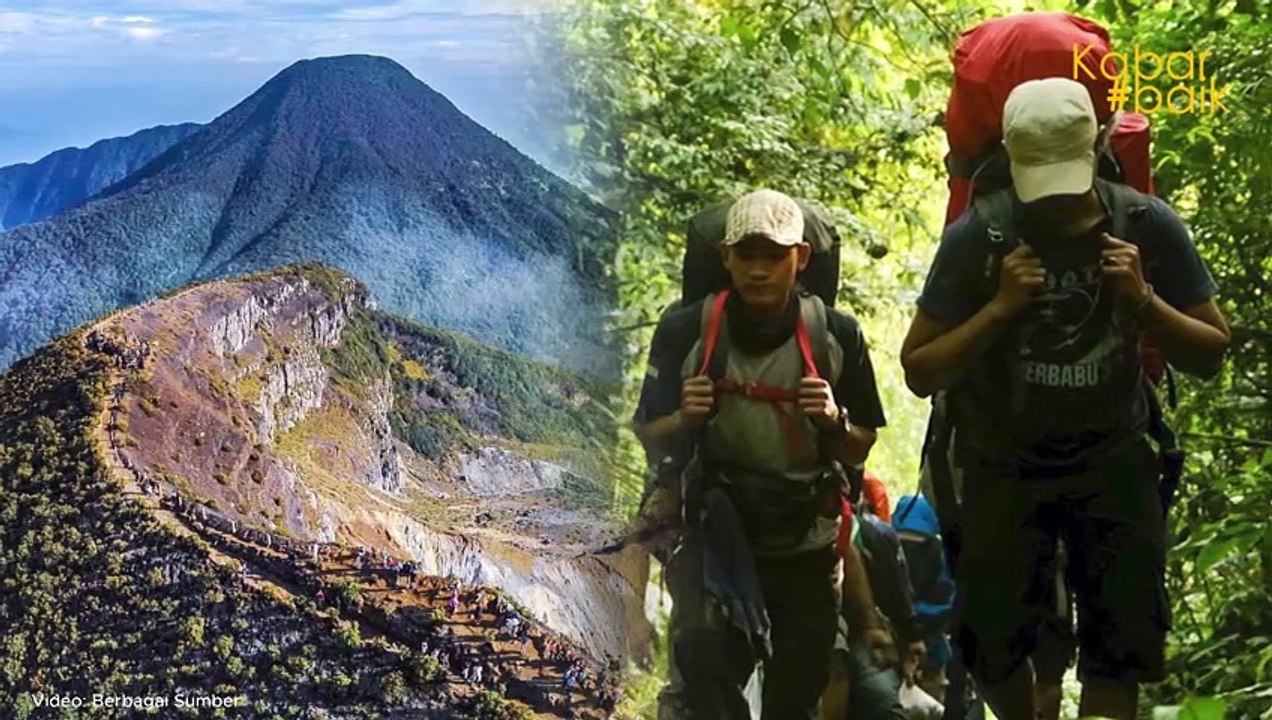 PENDAKIAN GUNUNG GEDE PANGRANGO KEMBALI DIBUKA SETELAH 3,5 BULAN DITUTUP