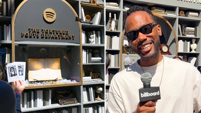 Inside Taylor Swift’s ‘Tortured Poets Department’ Spotify Pop Up | All Access | Billboard News