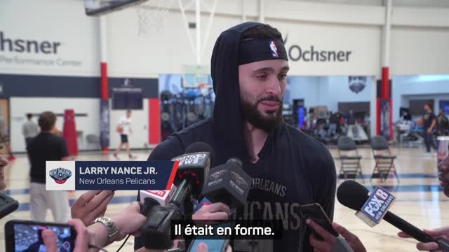 Pelicans - Nance Jr. : Nous avons de la peine pour Zion Williamson