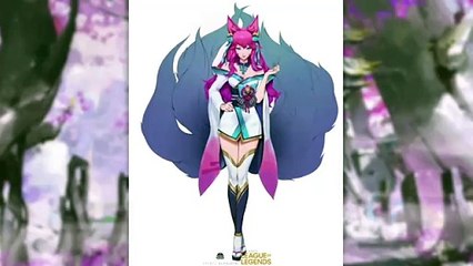 League of Legends - Tráiler Diseño de Arte "Ahri Flor Espiritual"