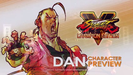 Street Fighter V - Tráiler Avance de Personaje "Dan"