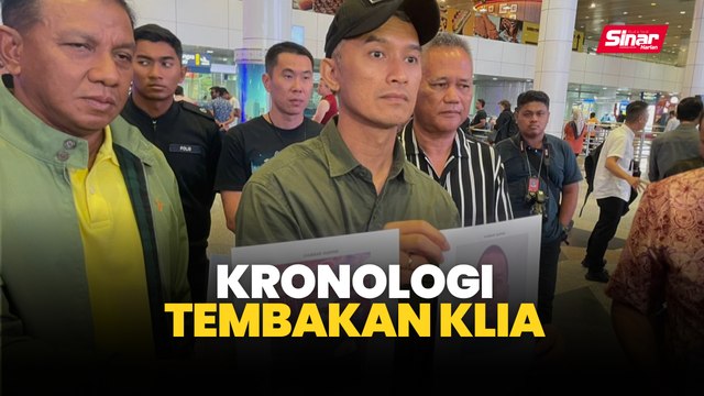 Kronologi tembakan KLIA