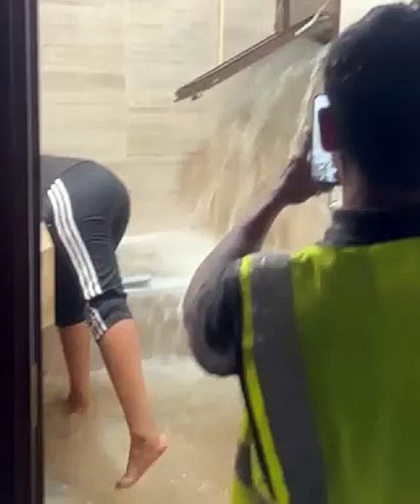 Al Ain home flooded