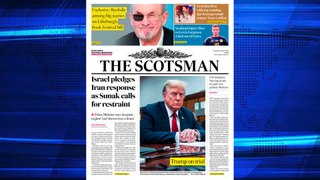 The Scotsman Bulletin Tuesday April 16 2024 #Iran #Trump